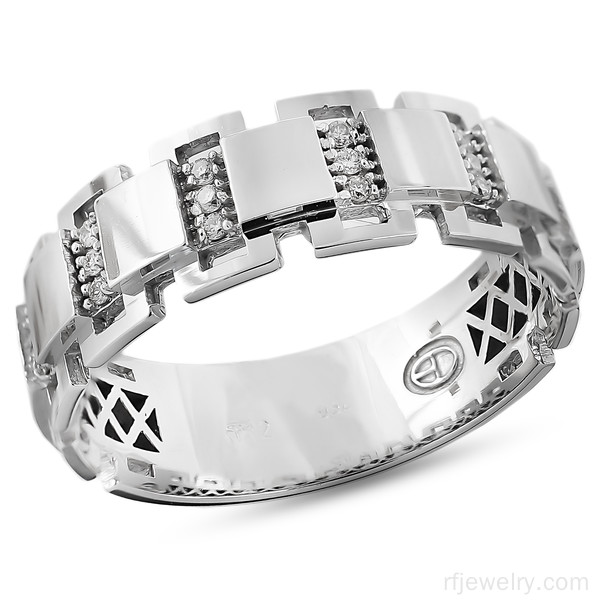 حلقه ست جواهر برليان - کد 14063