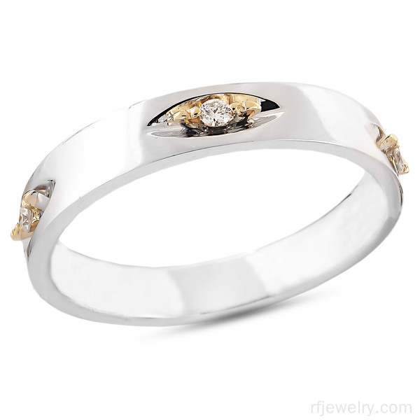 حلقه ست جواهر برليان - کد 14125