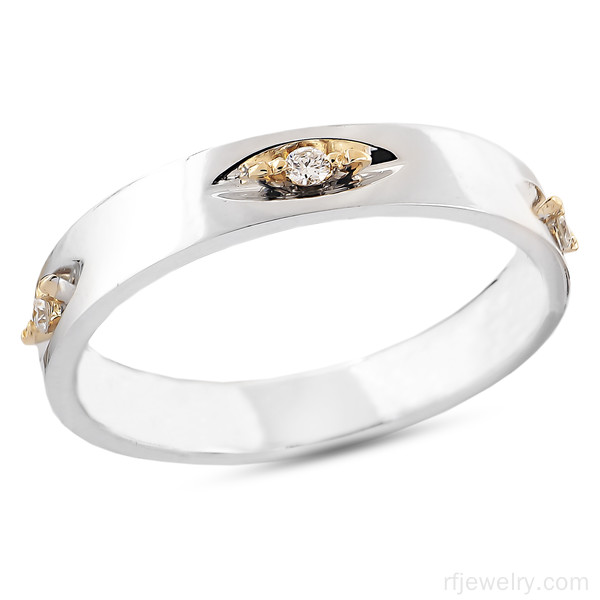 حلقه ست جواهر برليان - کد 14126