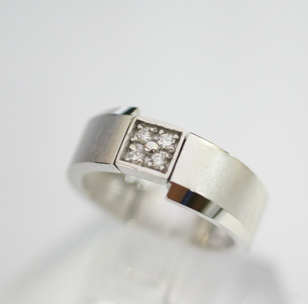 حلقه ست جواهر برليان - کد 14316