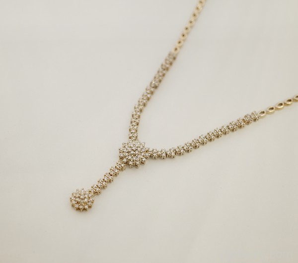 گردنبند جواهر برليان - کد 17285