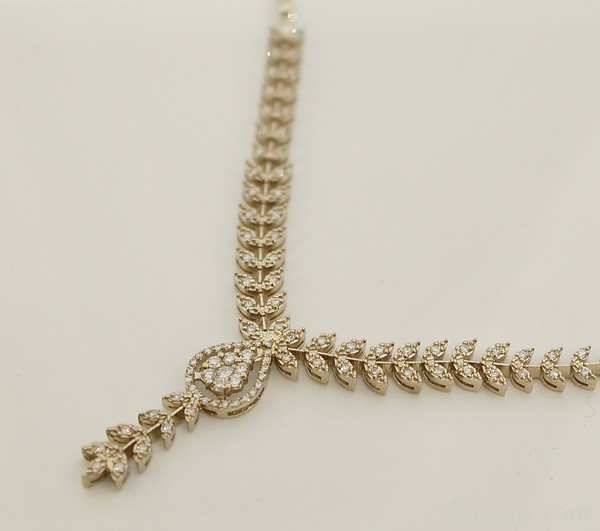 گردنبند جواهر برليان - کد 17375