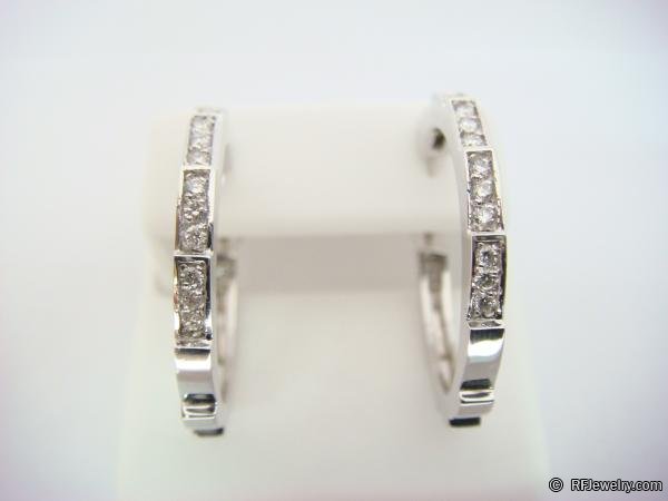 گوشواره جواهر برليان - کد 4168