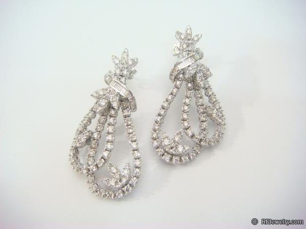 گوشواره جواهر باگت - کد 5025