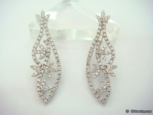 گوشواره جواهر باگت - کد 5028