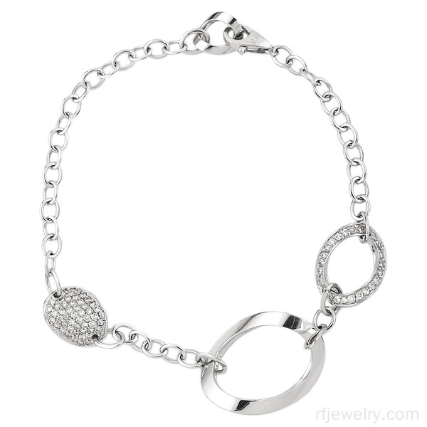دستبند جواهر برليان - کد 5775