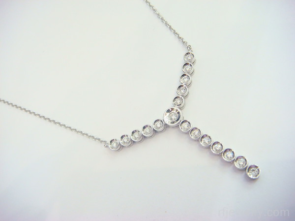 گردنبند جواهر برليان - کد 6248