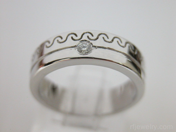 حلقه ست جواهر برليان - کد 6735