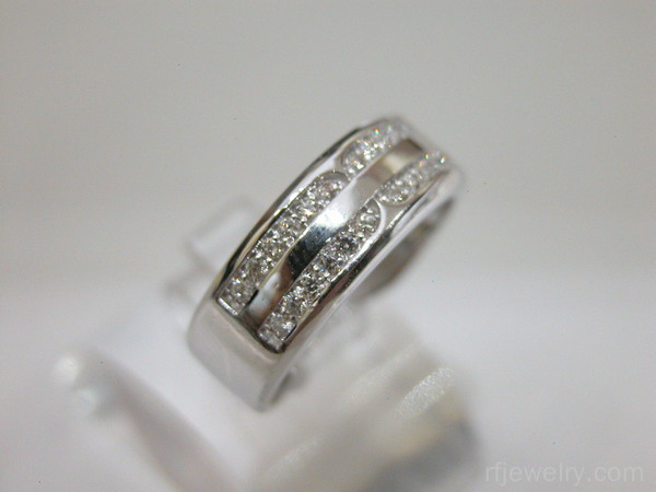 حلقه ست جواهر برليان - کد 7166