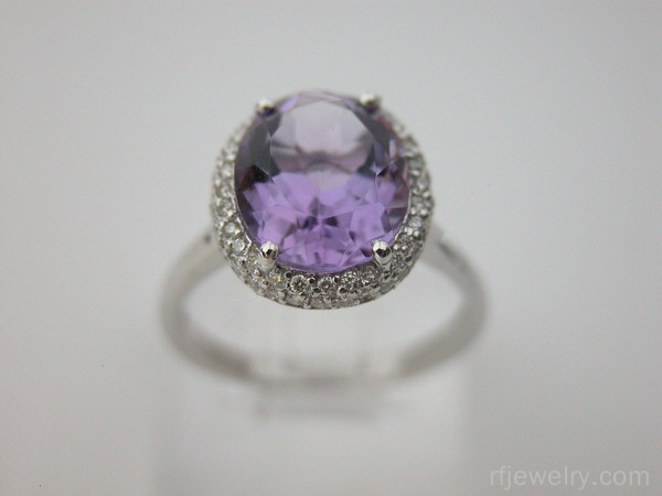 انگشتر جواهر برليان - کد 7445