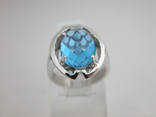 انگشتر جواهر  - کد 7494