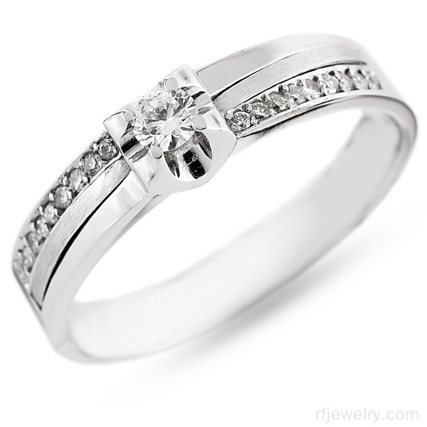 حلقه ست جواهر برليان - کد 7951