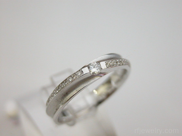 حلقه ست جواهر برليان - کد 8029