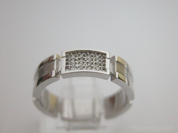 حلقه ست جواهر برليان - کد 8110