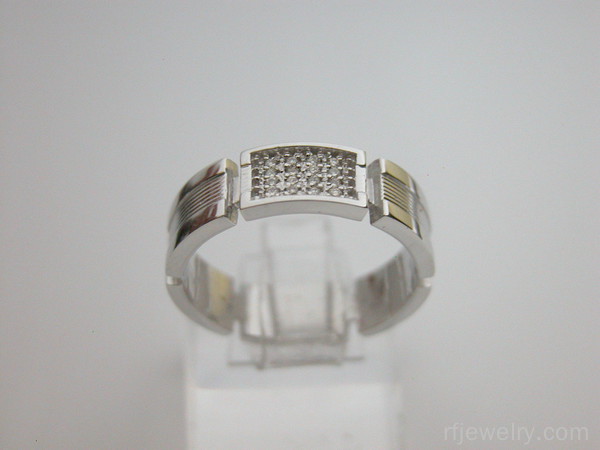 حلقه ست جواهر برليان - کد 8111