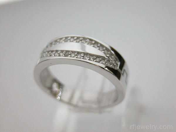 حلقه ست جواهر برليان - کد 8143