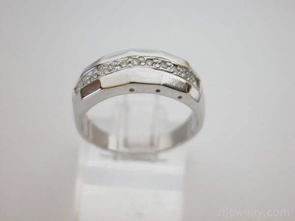 حلقه ست جواهر برليان - کد 8157