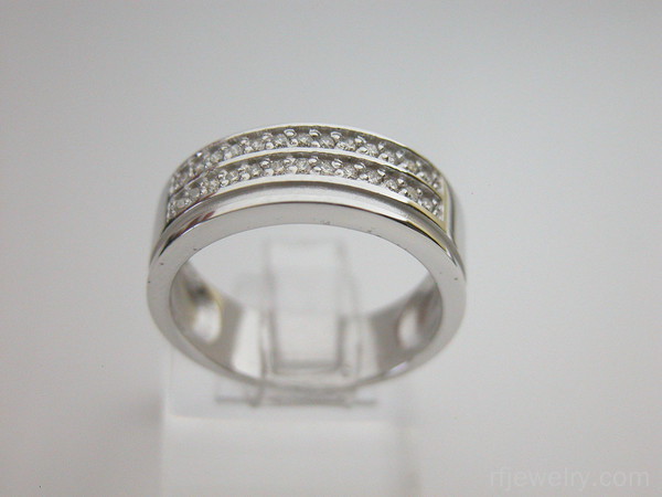 حلقه ست جواهر برليان - کد 8172