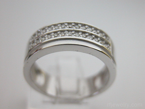 حلقه ست جواهر برليان - کد 8173