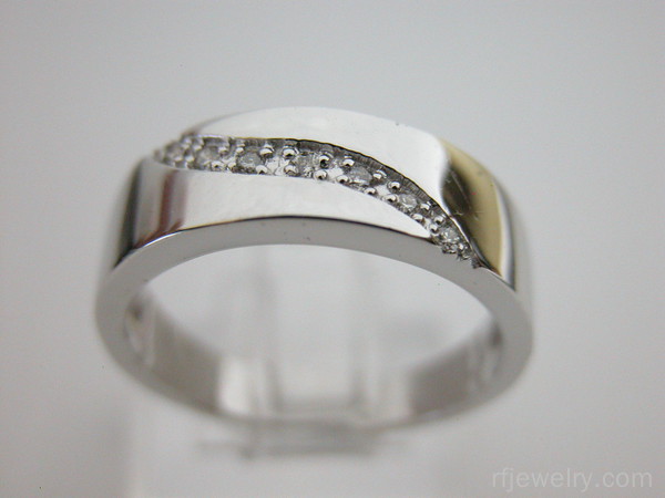 حلقه ست جواهر برليان - کد 8174