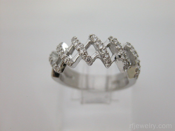 انگشتر جواهر برليان - کد 8317