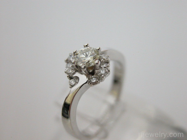 انگشتر جواهر تخمه - کد 8396