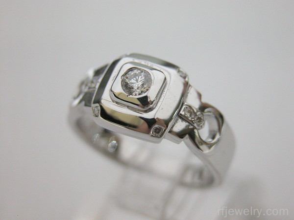 انگشتر جواهر تخمه - کد 8447