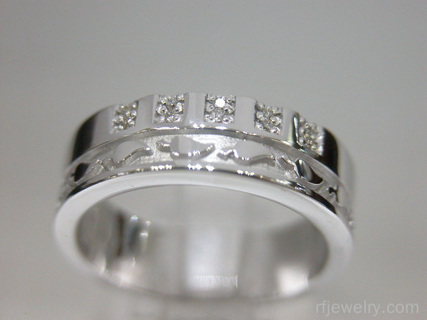 حلقه ست جواهر برليان - کد 8533