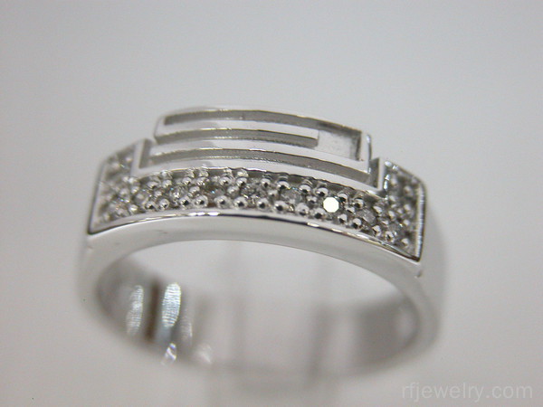 حلقه ست جواهر برليان - کد 8537