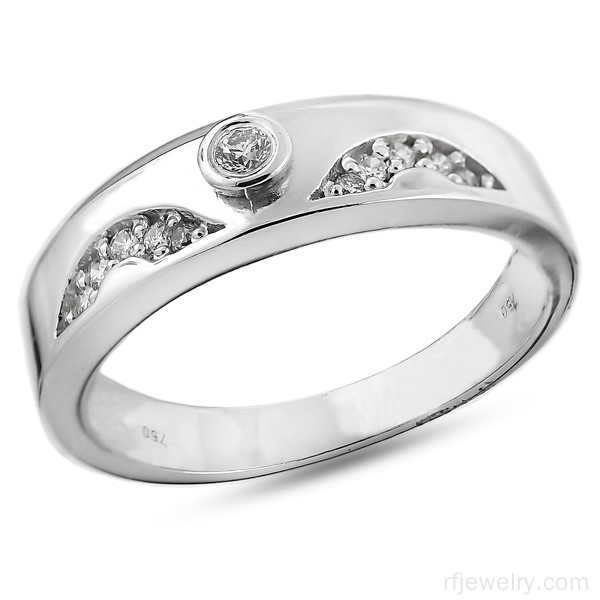 حلقه ست جواهر برليان - کد 8542