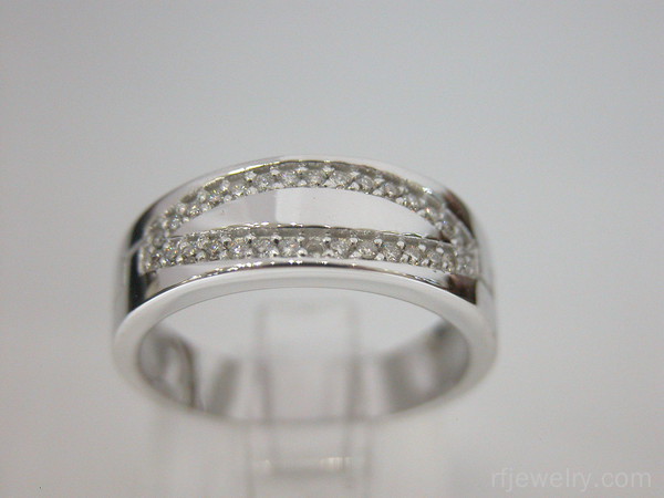 حلقه ست جواهر برليان - کد 8576