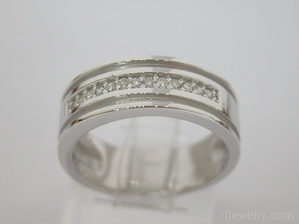 حلقه ست جواهر برليان - کد 8990