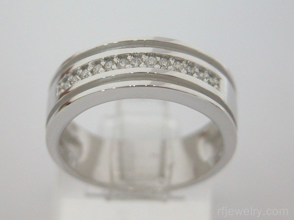 حلقه ست جواهر برليان - کد 8991