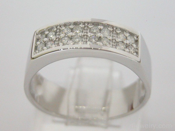 حلقه ست جواهر برليان - کد 8998