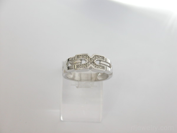 حلقه ست جواهر برليان - کد 9147