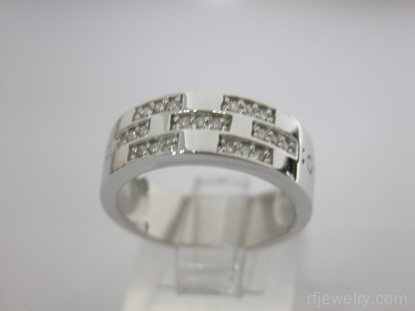 حلقه ست جواهر برليان - کد 9169