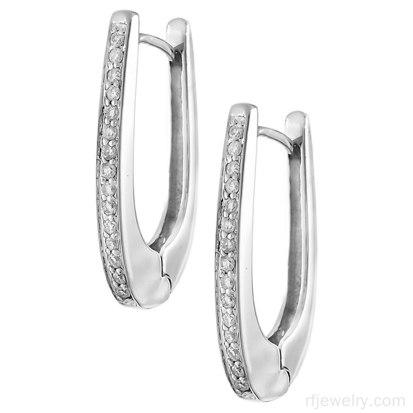 گوشواره جواهر برليان - کد 9230