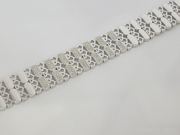 دستبند جواهر برليان - کد 9729